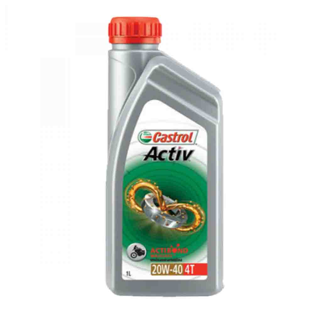Castrol Active 20W-40 4T bike synthetic engine oil 1l - Sustainable Option - To Exprerience Greatness